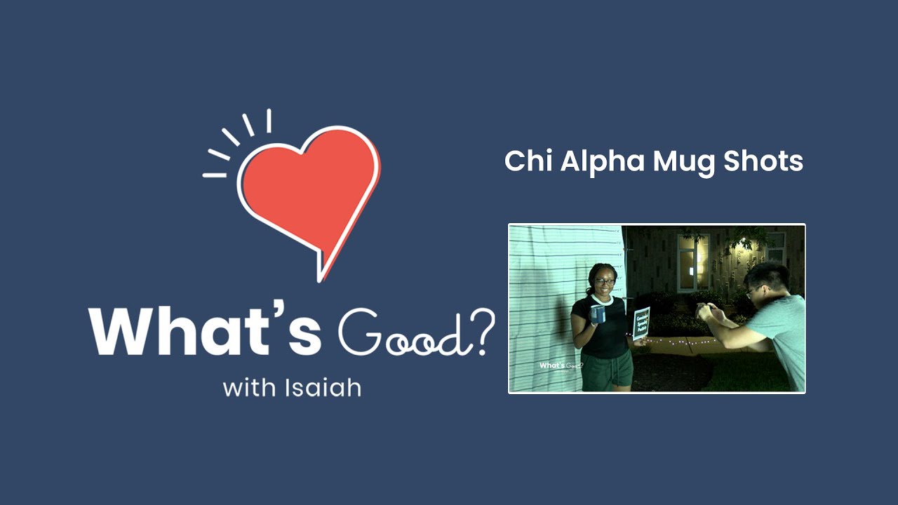 Rowan Chi Alpha Mug Shot Event!