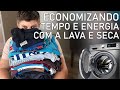 Lavando 42 Peças de Roupas - Midea Storm Wash