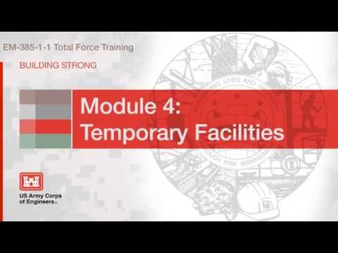 NAVFAC Safety Training Module 4: Temp Facilities