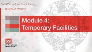 NAVFAC Safety Training Module 4: Temp Facilities