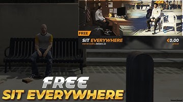 NEW SIT EVERYWHERE *FREE* | FiveM Roleplay Scripts | FiveM Tutorial 2024 | MJ DEVELOPMENT