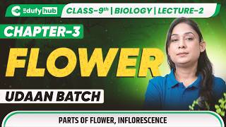 Class 9 Biology Chapter 3 Flower Lecture 2 | Parts of Flower & Inflorescence 🌸🔥