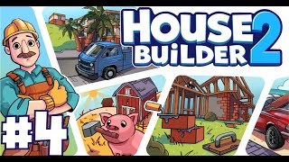 ЗАЛИВАЛИ БАССЕЙН и ПОСТРОИЛИ РЕСТОРАН на УТЕСЕ! | House Builder 2 #4 | Бруно Плей