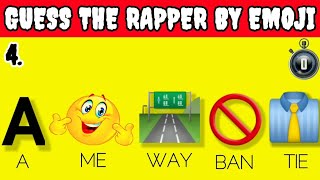 Guess The Indian Rappers By Emoji | Desi HipHop | DissTrack | Rap screenshot 4