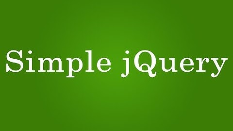 jquery syntax