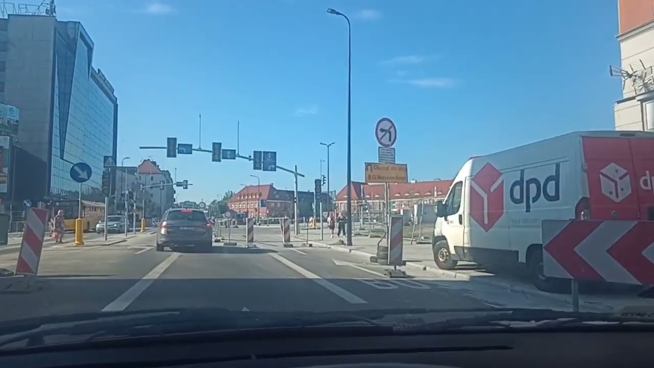 Gliwice; Plac Piastów - Dworzec PKP i okolica