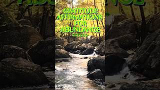 Start your week with gratitude. #gratitudeaffirmations #abundancemindset #spiritualaffirmations #fyp