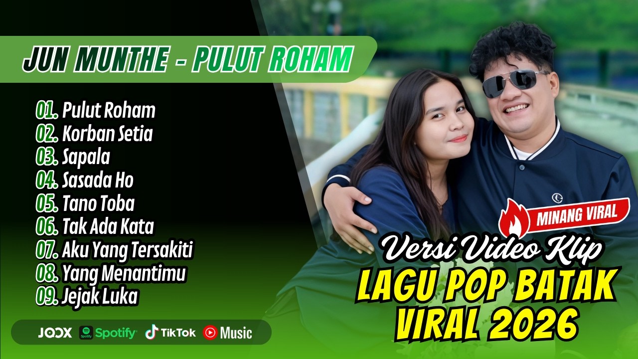 Jun Munthe - PULUT ROHAN - KORBAN SETIA - SAPALA | SASADO HO || LAGU POP BATAK TERPOPULER 2026