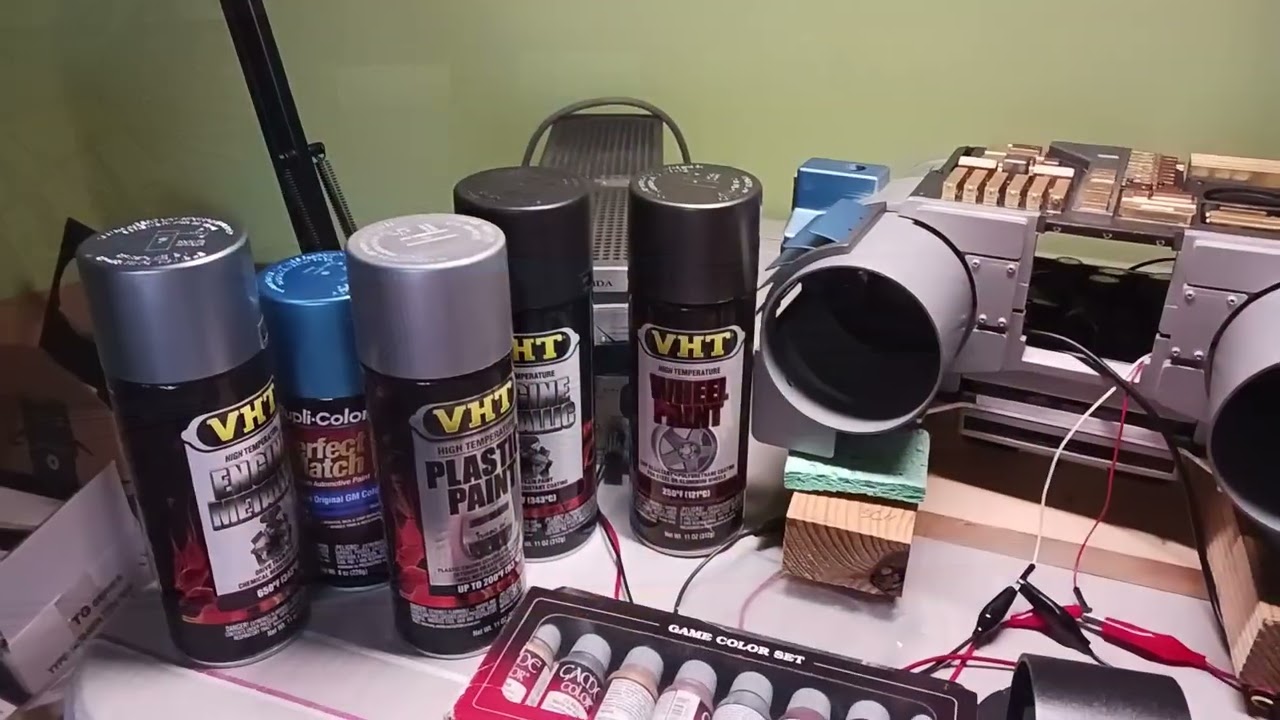 Johnny 5 Gets Blue Vents! - with a note on paint colors