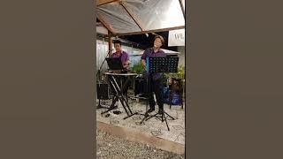 I know I never love this way again (Diona Warwick).. live song cover by Dino Saxophone & Intan Aisyh