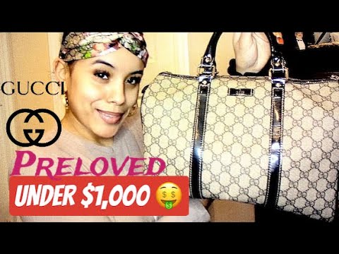 Vintage GUCCI GG SUPREME CANVAS Web White Boston Bag 067 020123 –  KimmieBBags LLC