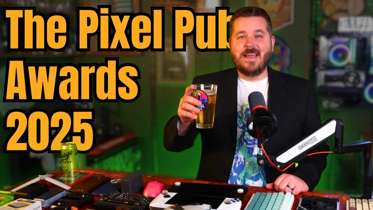 Мои любимые технологические новинки 2025 года — Премия DevonDoesTech Pixel Pub Awards