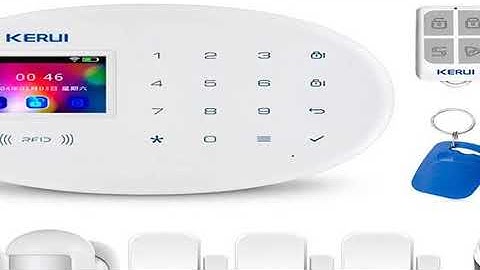 KERUI Tuya WIFI GSM Alarm System Smart Home Security Buglar RFID APP Wireless Motion Sensor Detector