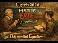 Ugtrb 2026 / MATHS  FREE Classes / Bernoulli / Differential Equations Tamil