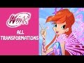 Winx Club - Watch all the Winx transformations!