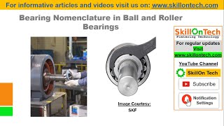 Bearing Nomenclature in Ball and Roller Bearings (with english subtitles) | Ball Roller bearing