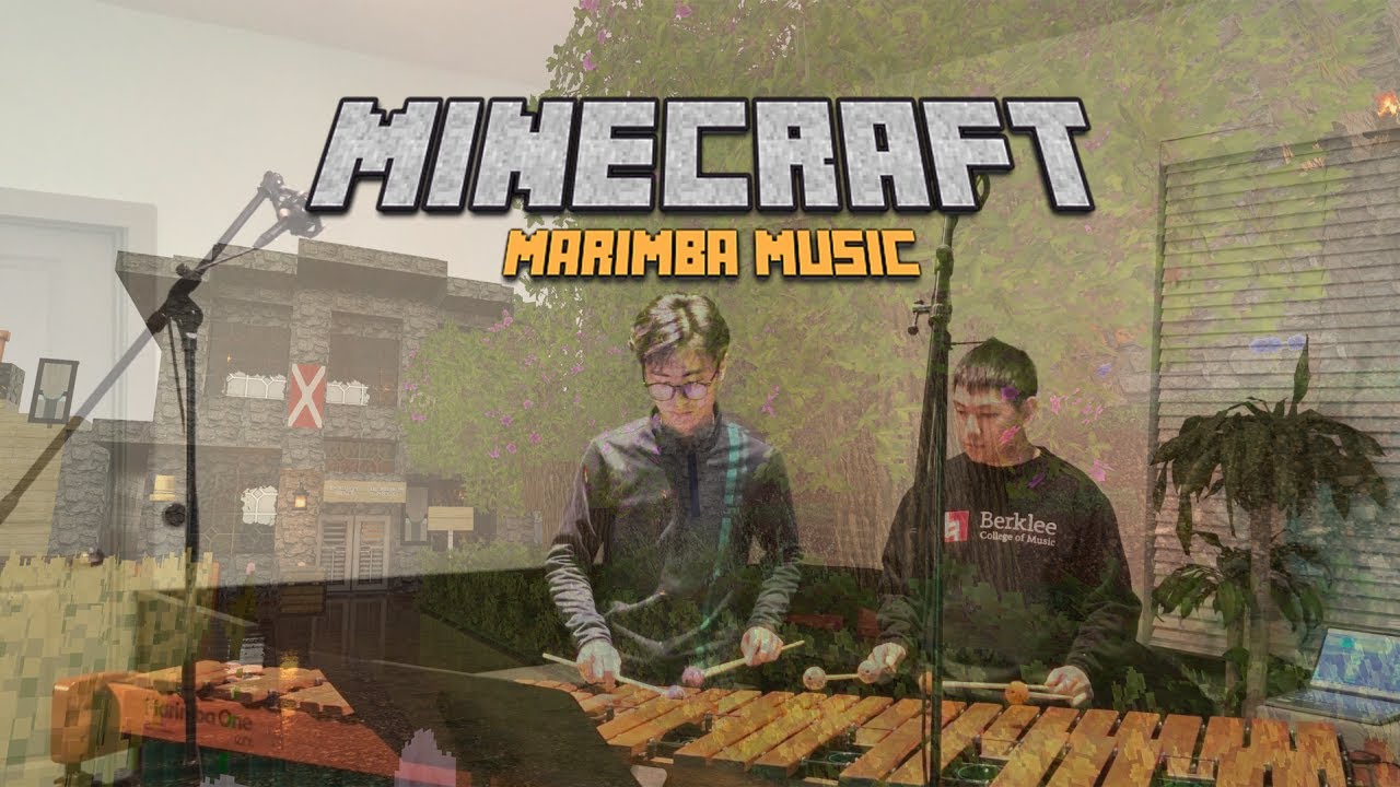 Minecraft/C418 【Subwoofer Lullaby】Marimba Duo YouTube