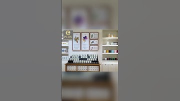 EP Showcase Solid Wood Perfume Display Cabinets: Where Fragrance Resides in Nature