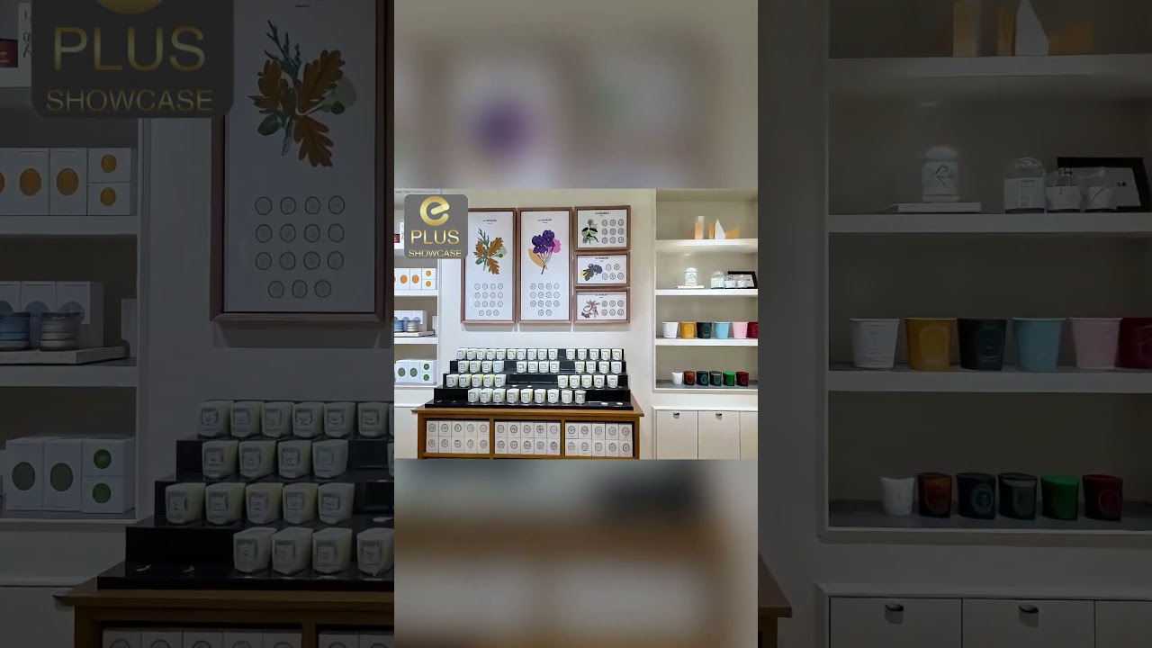 EP Showcase Solid Wood Perfume Display Cabinets: Where Fragrance Resides in Nature