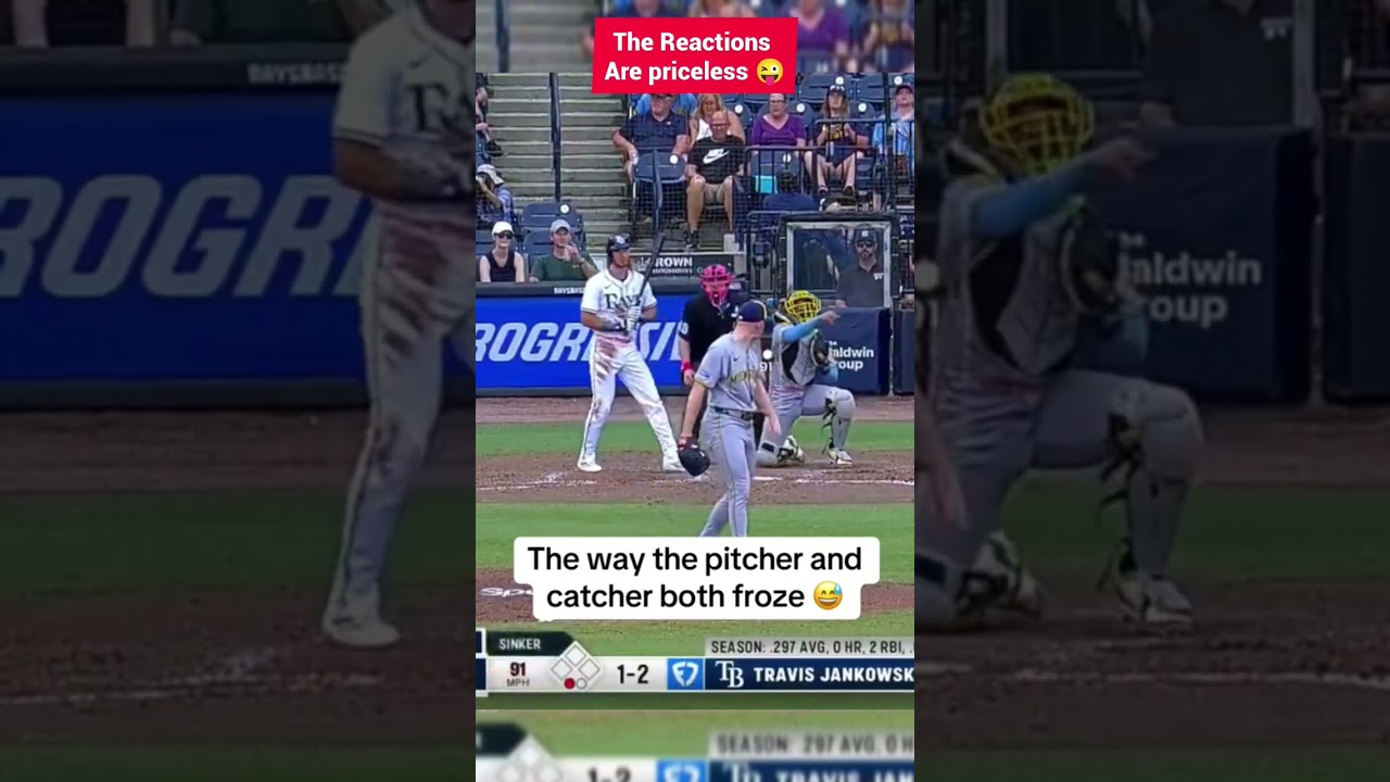 The Reaction 💕!#mlb #baseball #viral #funny #lovely