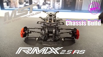 MST RMX 2.5 RS -- Drift Chassis Kit assambly - build