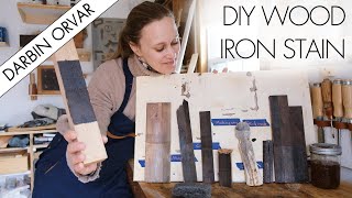 The Oldest Natural Staining Trick: Steel Wool & Vinegar (HOWTO & TESTING)