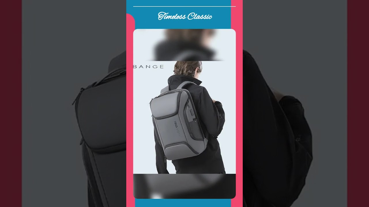 Bange Backpack Men and Women Laptop Backpacks Multifunctional with WaterProof Big Capacity Busine...