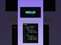 GLOW TEXT ANIMATION using html &amp; css #coding #programming #codeeasy #frontend #cssanimation