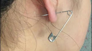 Piercing My Own Ears At Homekind Of Fail But Its Fine