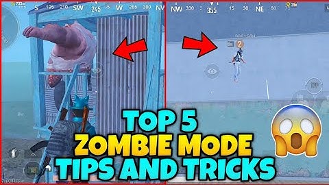 Invisible Wall Climb | Top 5 Survive Till Dawn (Zombie Mode) Tips And Tricks In Bgmi And Pubg Mobile