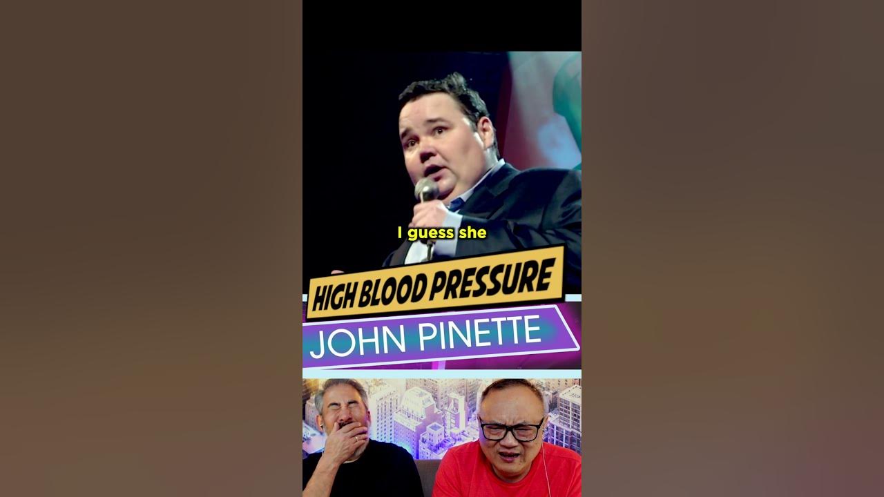 🤣 HIGH BLOOD PRESSURE!  🤬 JOHN PINETTE 😆 #funny #comedy #shorts