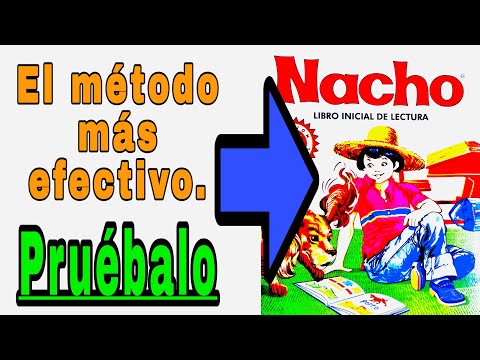 El libro Nacho / El mejor método para enseñar a leer / La cartilla de Nacho / Nacho lee.
