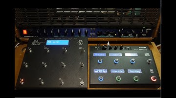 Voes Midi Controllers - MX-12 & Tube Amp & Line6 HX Effects