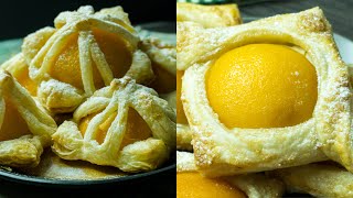 6 Peach Puff Pastry ideas