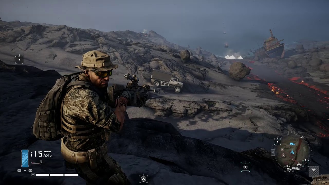 Amusing Clip from our lava vs vehicle testing on Breakpoint