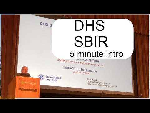 Homeland Security - DHS SBIR Startup Grants