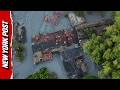 Wild Video Shows Typhoon Ragasa Floodwaters Swallow Up Taiwanese Town