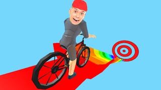 CONSEGUI A BICICLETA DE FOGO PARA VENCER A CORRIDA DO ROBLOX!!