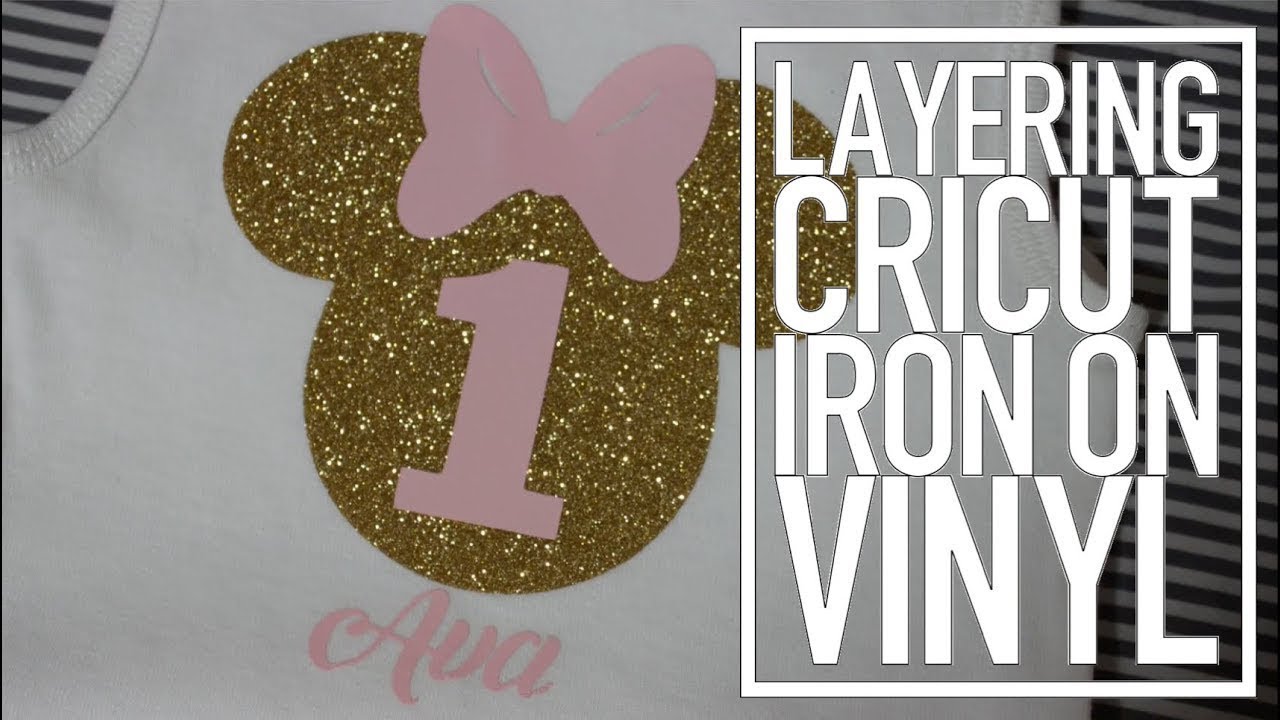 Download Using Cricut Iron On Vinyl Minnie Mouse Onesie Outfit Youtube