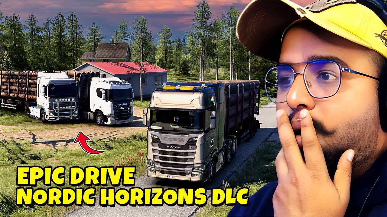 Unleashing Nordic Horizons: Epic Adventures in ETS2's New DLC with Friends! 🌍🔥