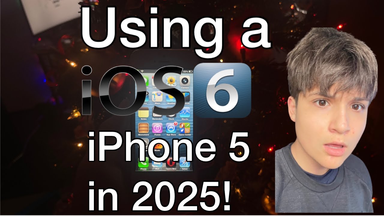 Использую iPhone 5 с iOS 6 в 2025 году!