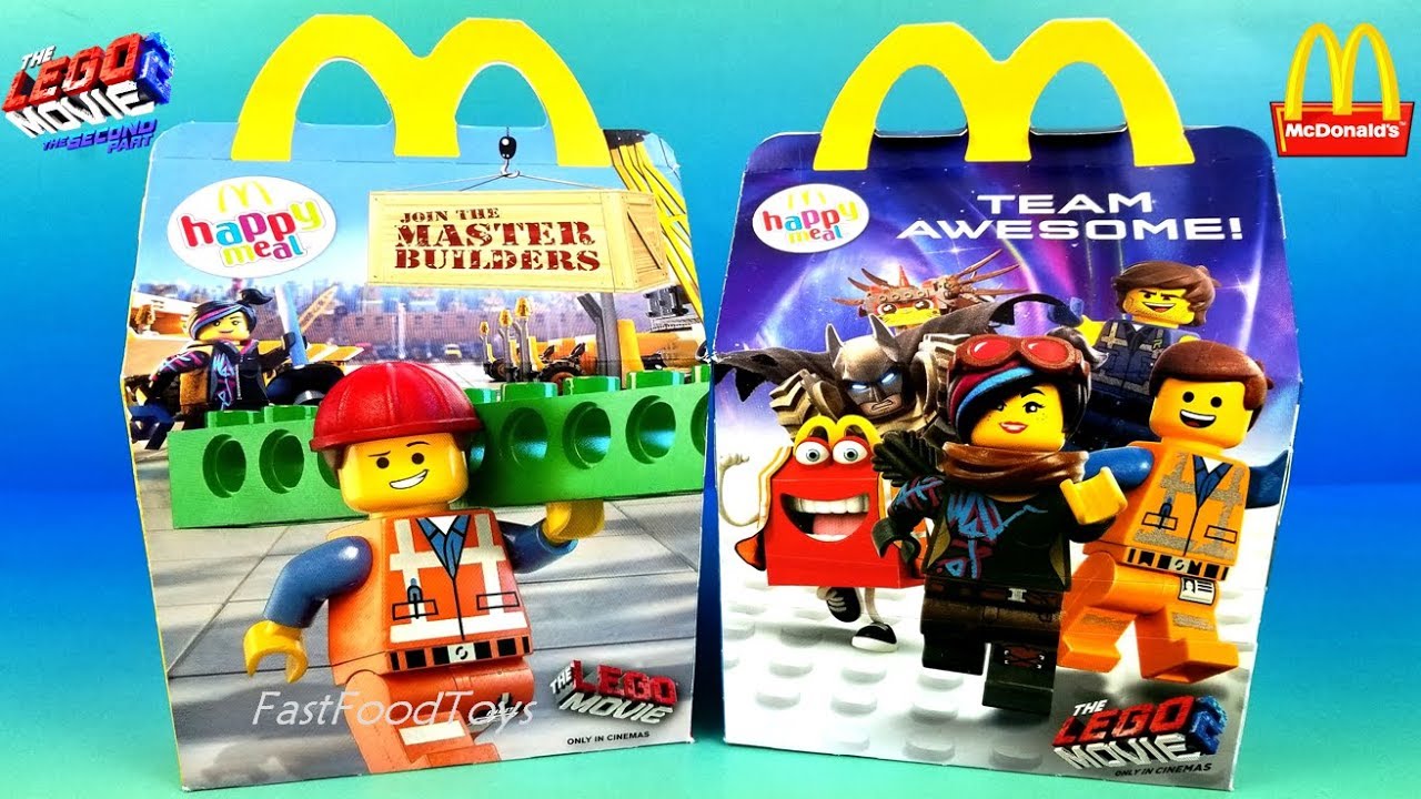 McDonald's Russia Toy Happy Meal 2019 The Lego Movie 2 The Second Part NEW !!! 