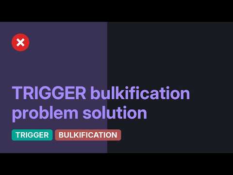 Salesforce: Help me to Get Bulkifying trigger (2 Solutions!!)