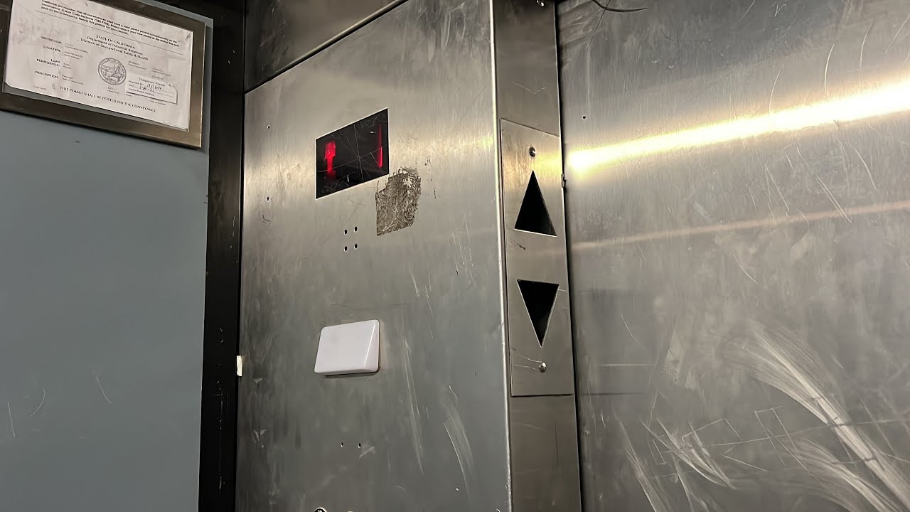 Angry Schindler 300A Hydraulic Service Elevator | Fashion Valley Mall | San Diego, CA