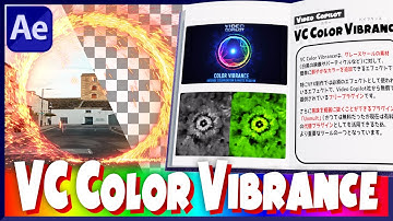 Complete Guide to VC Color Vibrance! Instantly Add Color to Grayscale Footage [VFX dictionary]