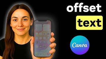 How to Offset Text in Canva