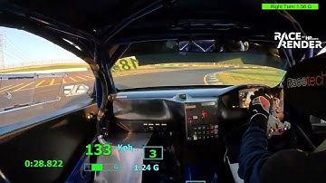 World Time Attack Challenge 2023 Nissan Skyline R34 GTR in Car