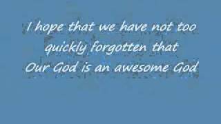 Awesome God - Rich Mullins w  Lyrics.flv