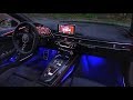 Audi A4 Prestige Interior LED Lighting Overview