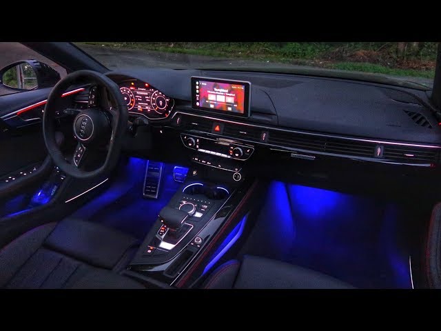 Audi A4 Prestige Interior Led Lighting Overview You